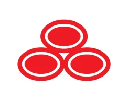The classic State Farm Insurance tri-oval emblem in red and white.